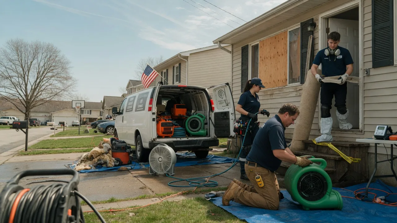 Water Damage Restoration in Algonquin, IL near me